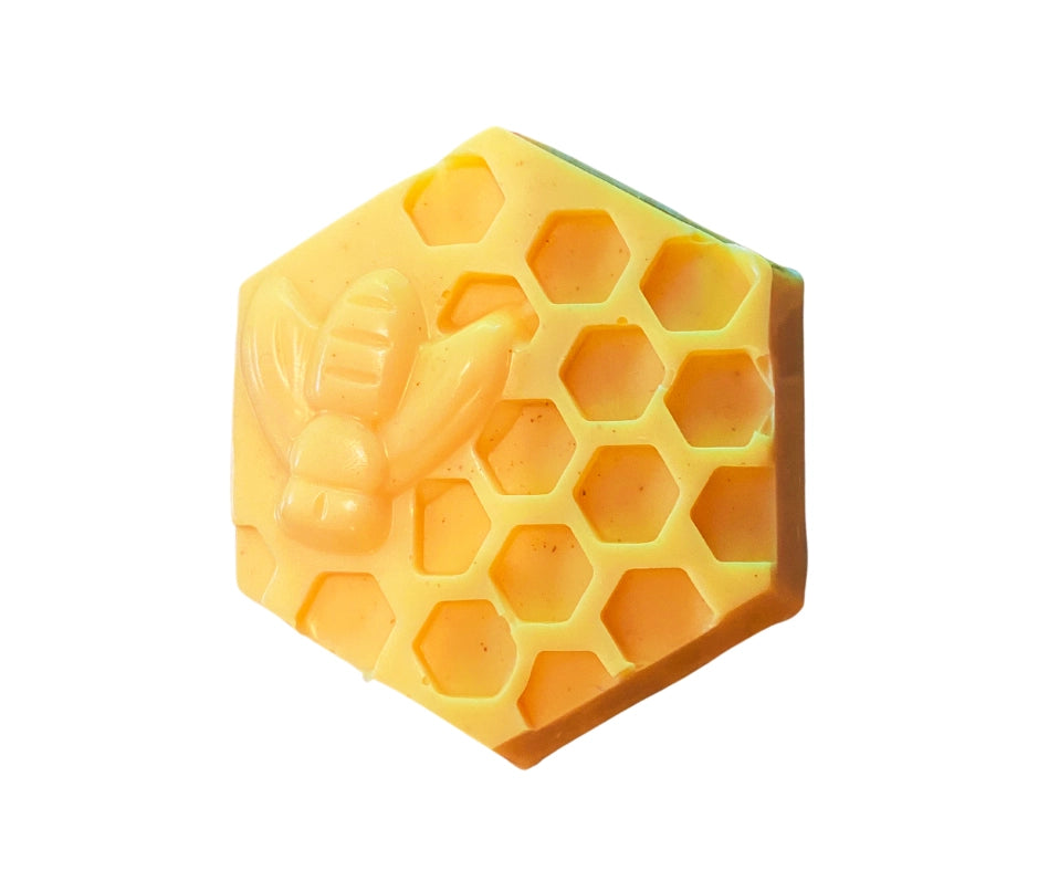 Handcrafted Almond & Goat's Milk Honeycomb Soap