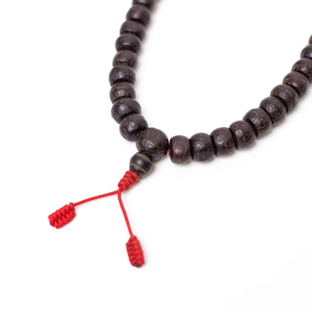 Handcrafted 108 Bodhi Seed Mala Prayer Beads – A Journey to Mindfulness