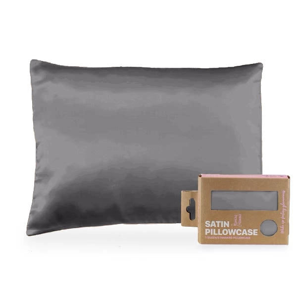 Satin Pillowcase for Hair & Skin – Eco-Friendly Packaging (Queen/Standard Size)